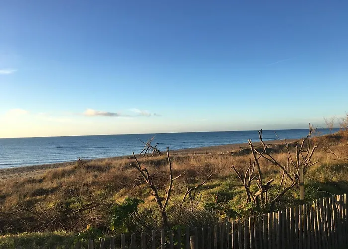 Jolie Maison De 2 Climatisees Veranda Terrasse Parking Privatif Dans Securisee Avec Piscine Commune 400 M De La Lrcs99 * Portiragnes